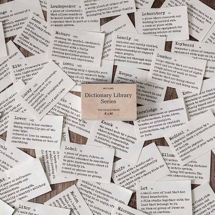 Danci Dictionary Journal Materials - OBUJO