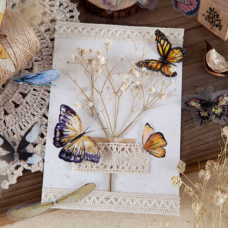 Wiben Butterfly Stickers Pack BTF01
