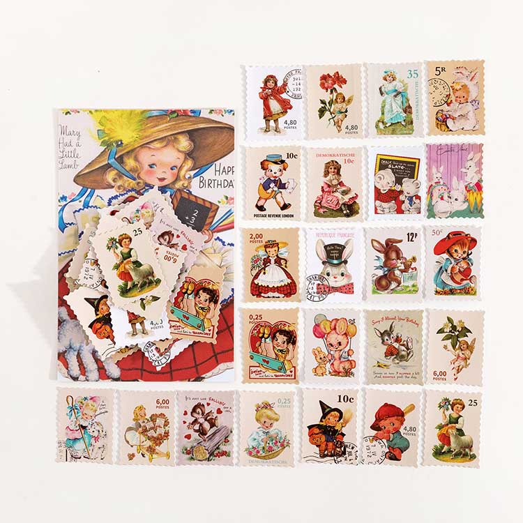 Youbowu Stamp Stickers Pack