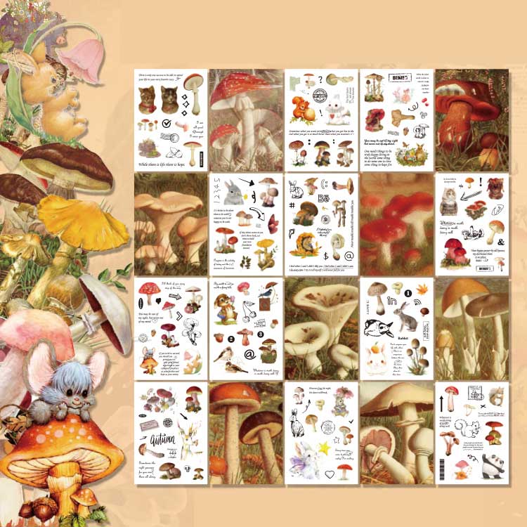 Ranian Washi Sticers Book
