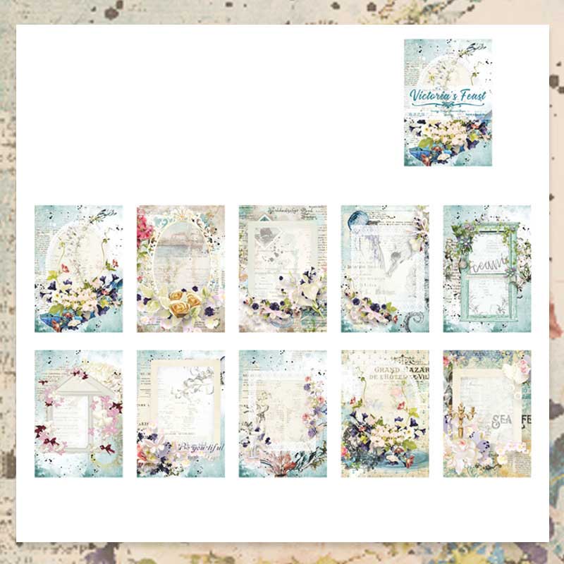 Vicliya Scrapbook Paper