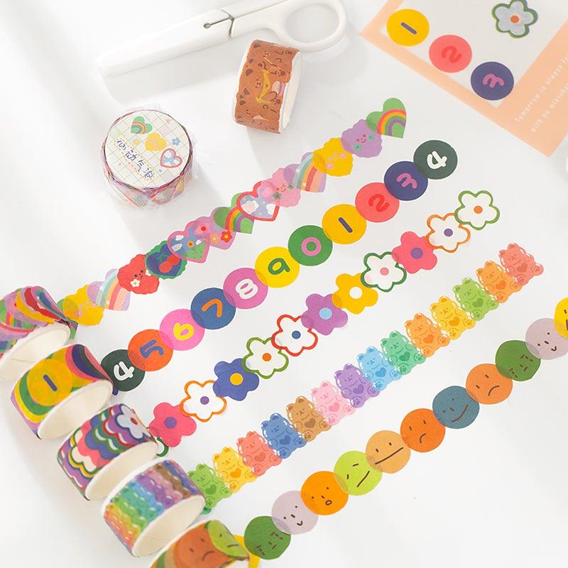 Rojo Washi Stickers - OBUJO