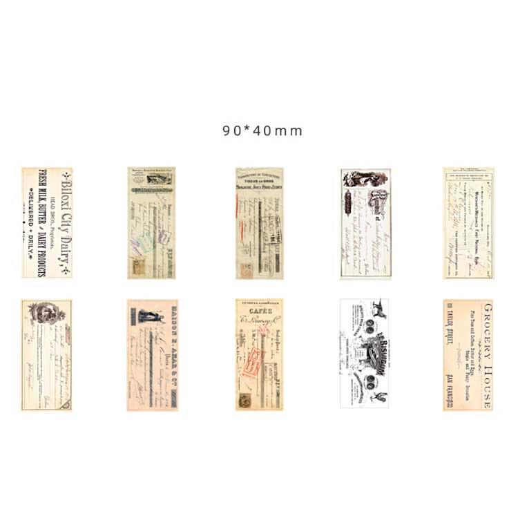 Rhap Vintage Paper Material - OBUJO