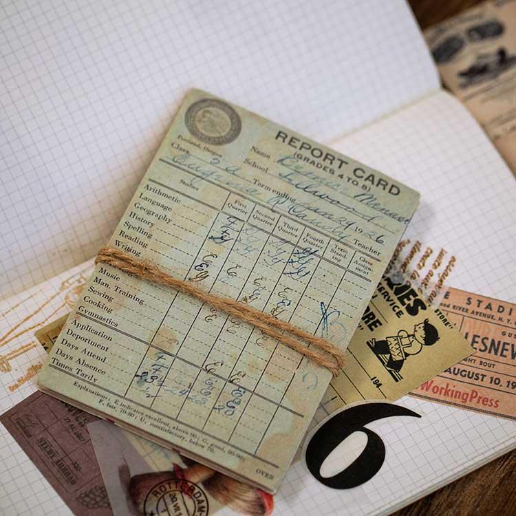 Rhap Vintage Paper Material - OBUJO