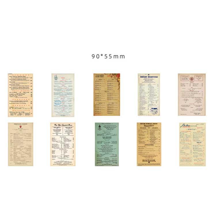 Rhap Vintage Paper Material - OBUJO