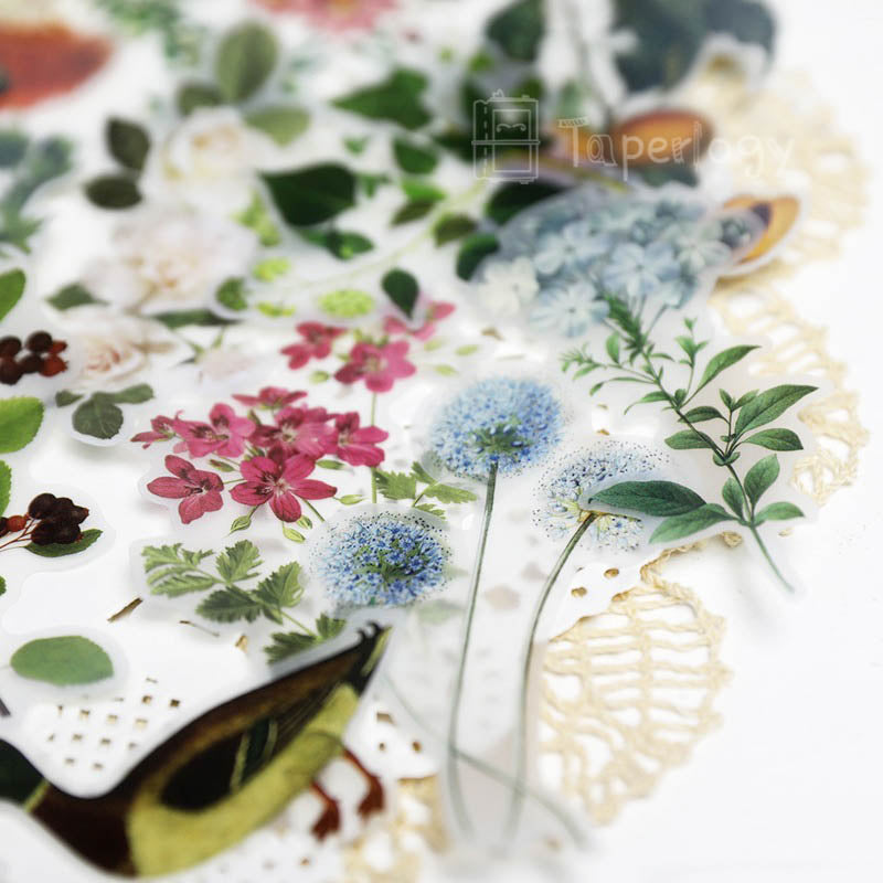 Jeli Floral Vellum Stickers