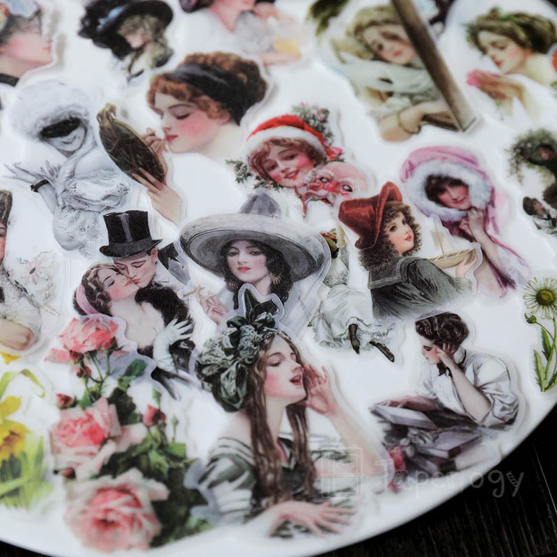 Lamqi Portrait Vellum Stickers