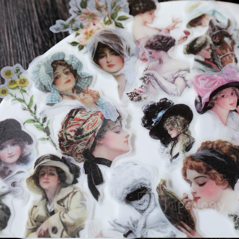 Lamqi Portrait Vellum Stickers