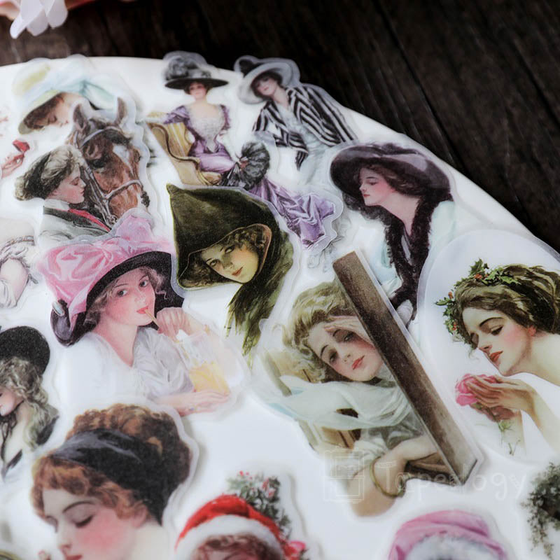 Lamqi Portrait Vellum Stickers