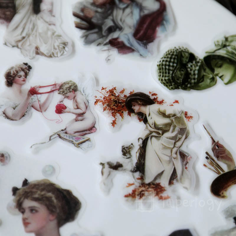 Lamqi Portrait Vellum Stickers