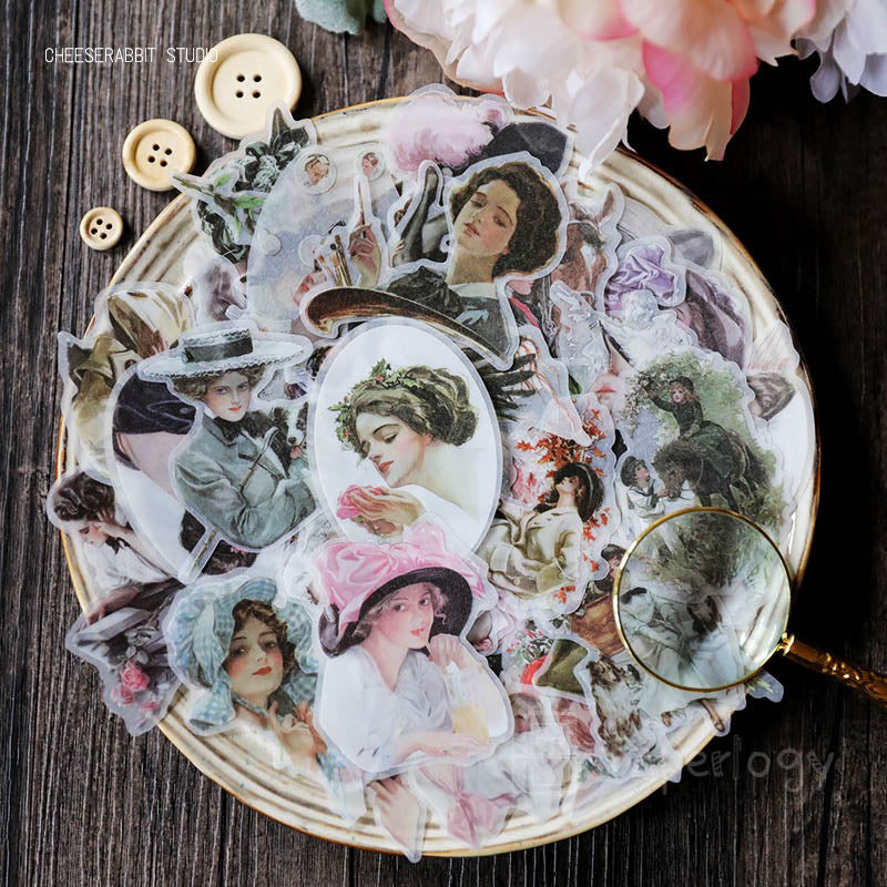 Lamqi Portrait Vellum Stickers