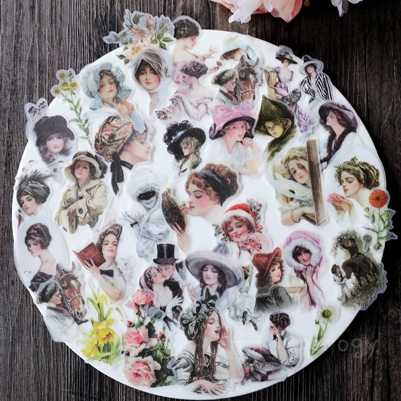 Lamqi Portrait Vellum Stickers