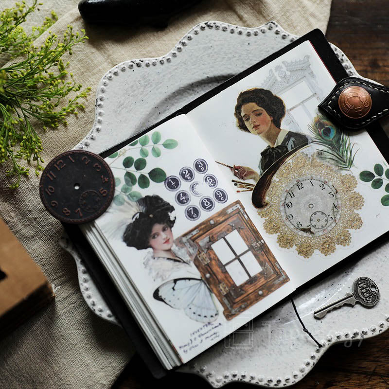 Lamqi Portrait Vellum Stickers
