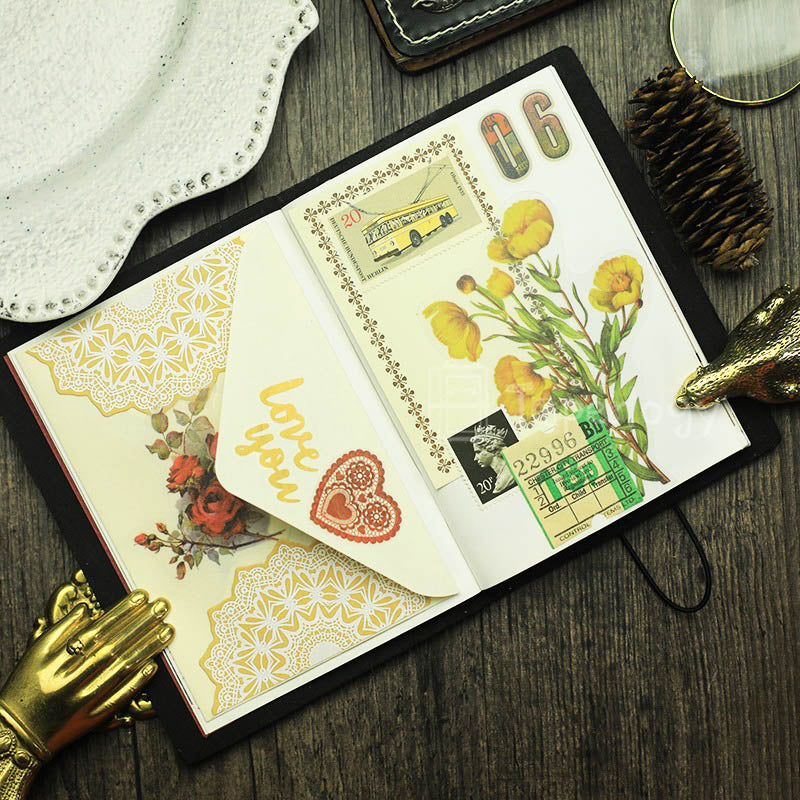 Halo Floral Vellum Stickers Pack