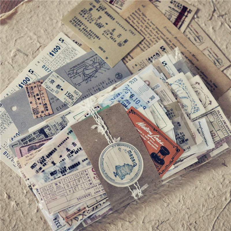 Mesti Vintage Tickets Pack TLR04