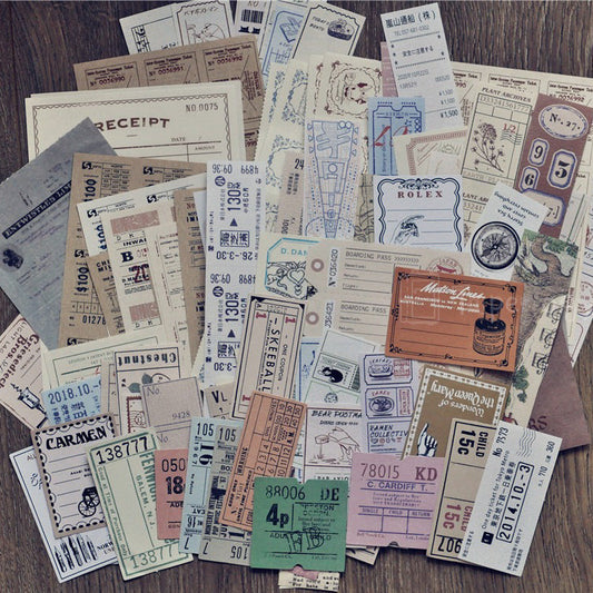 Mesti Vintage Tickets Pack TLR04