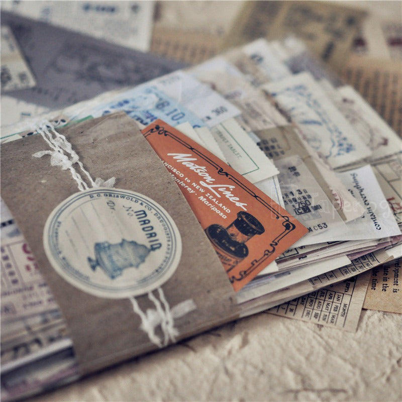 Mesti Vintage Tickets Pack TLR04