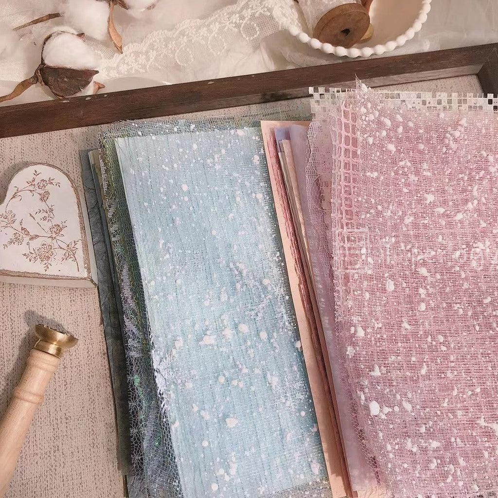 Dasiao Mesh Scrapbook Paper Pack