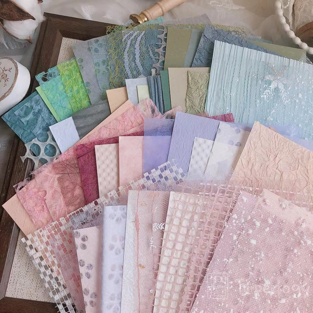 Dasiao Mesh Scrapbook Paper Pack
