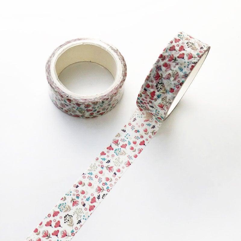 Basic Washi Tape-Floral - OBUJO