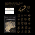 40pcs Constellation Stickers XZWY