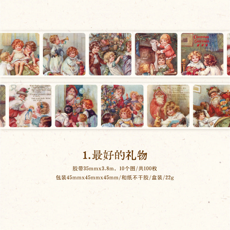 1 Roll Christmas Washi Tape ZFSG