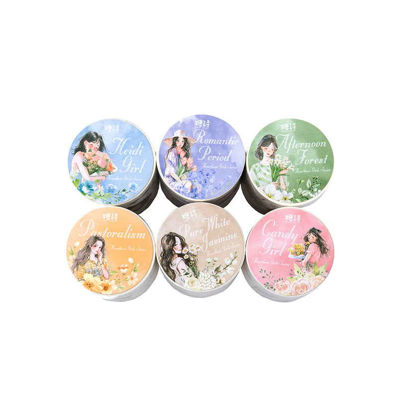 1 Roll Fashion Girl Washi Tape XDNH