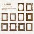 10pcs Vintage Frame Paper ZGYS