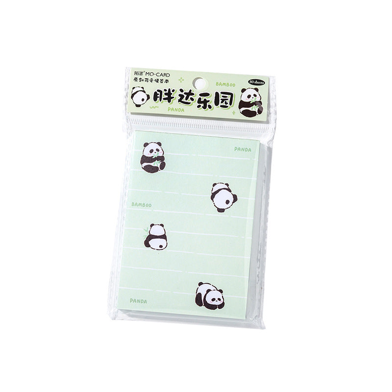80 Pcs Panda Notepad YGGPD