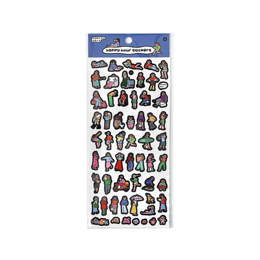 1 Sheet Small Stickers QXRJ
