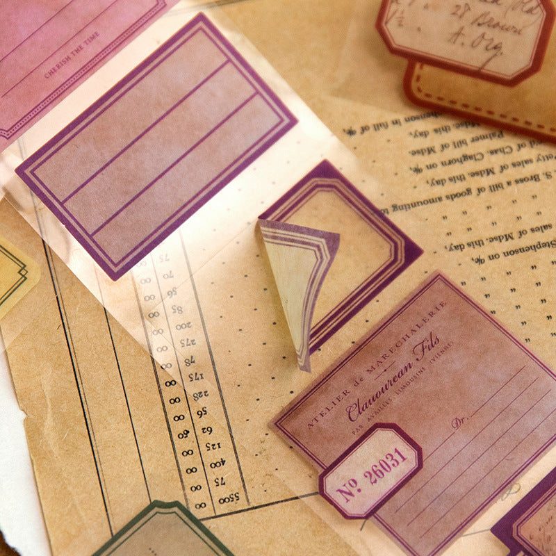 1 Roll Label Stickers Tape BJRC