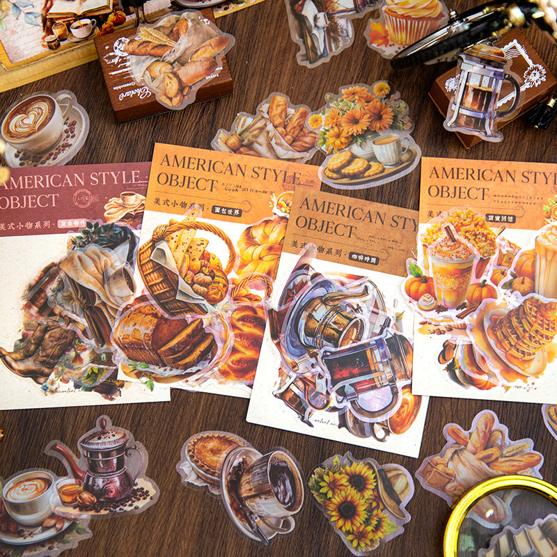 40pcs PET Bread Stickers MSXW