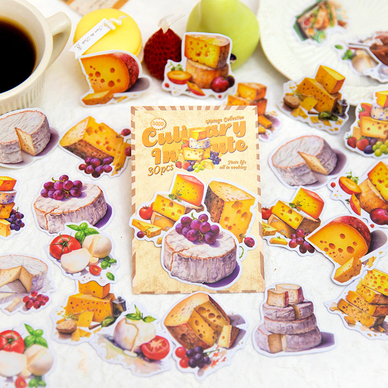 30Pcs Dessert Stickesr MSXY