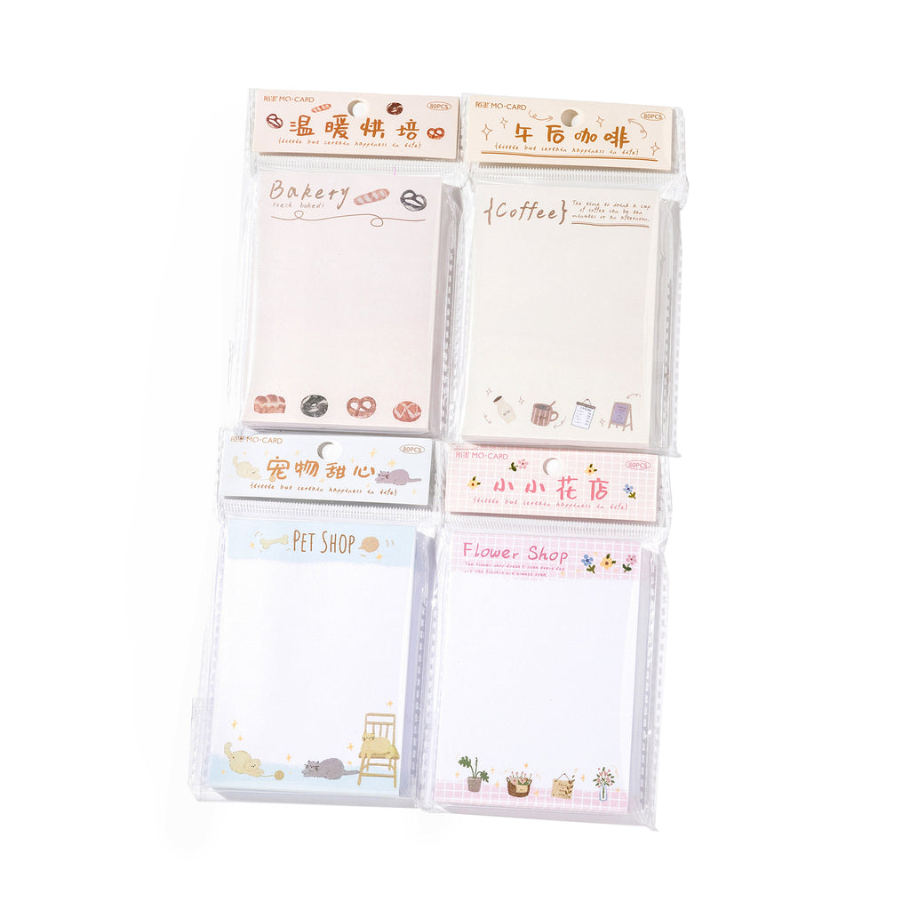 50 Pcs Creative Notepad SHXQX