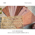 18pcs Lace Scrapbook Supplies SLXL
