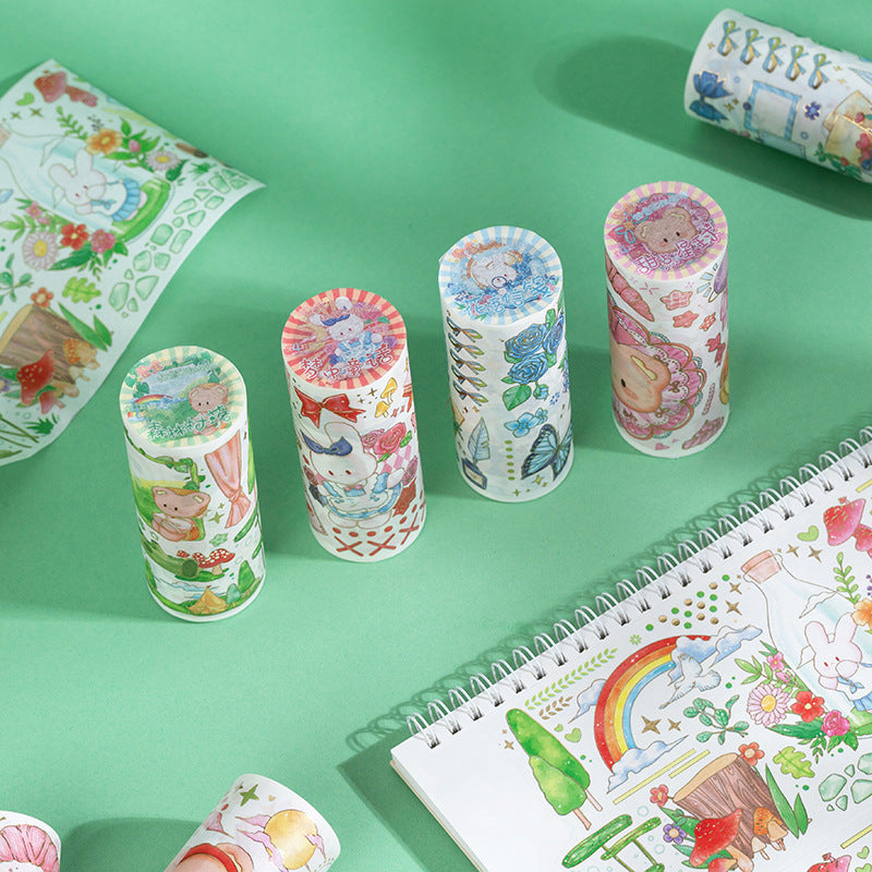 1 Roll Cartoon Washi Tape ZXYZY