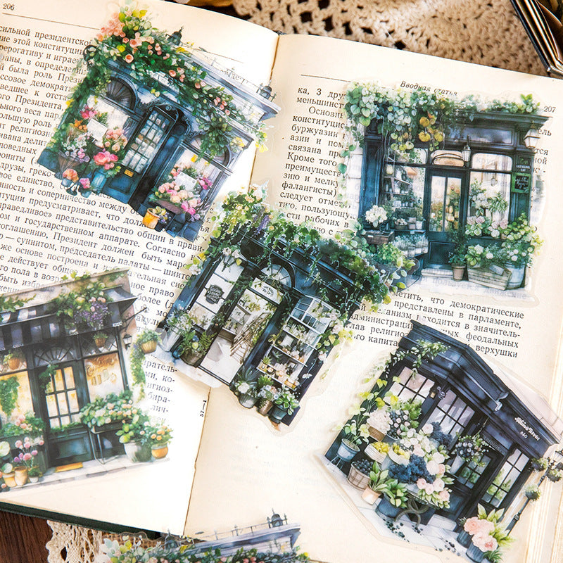 10 Pcs House Stickers YYJHD