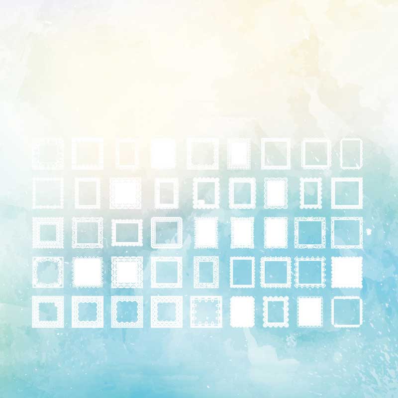 Lianla Lace PET Stickers