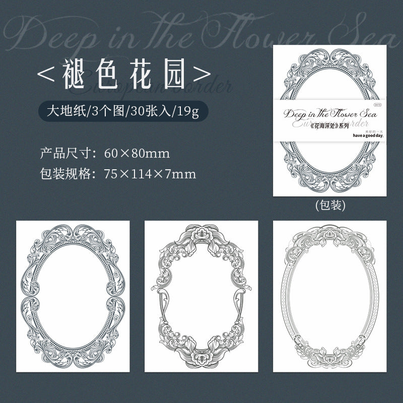 30pcs Vintage Note Pad HHSC
