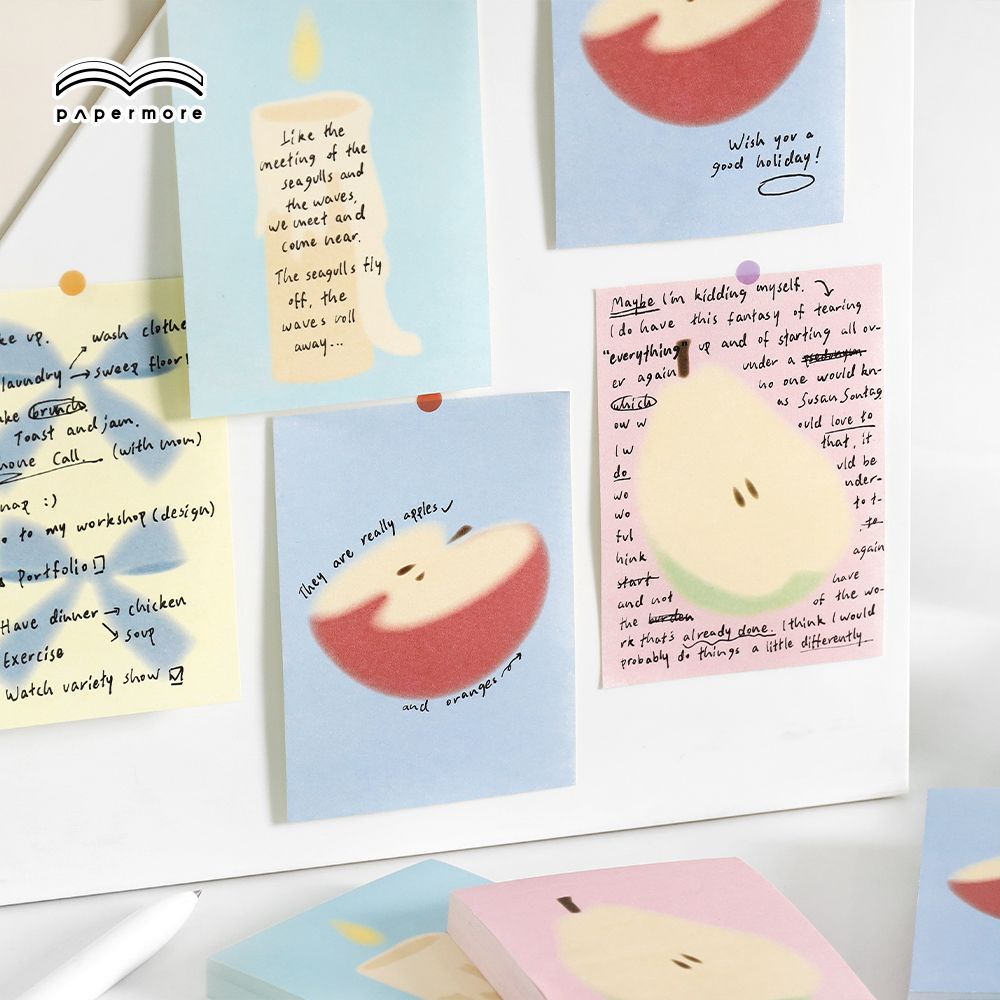 100 Pcs Cute Notepad WRFMJ