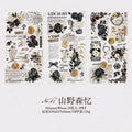 3 sheets Vintage PET Stickers LSDSY