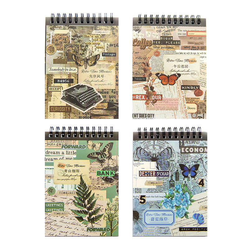 50 Sheets Vintage Washi Stickes Book FGSGJ