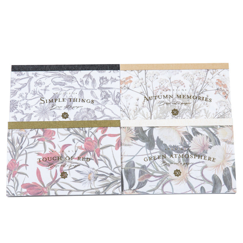 50pcs Vintage Scrapbook Paper WXZY