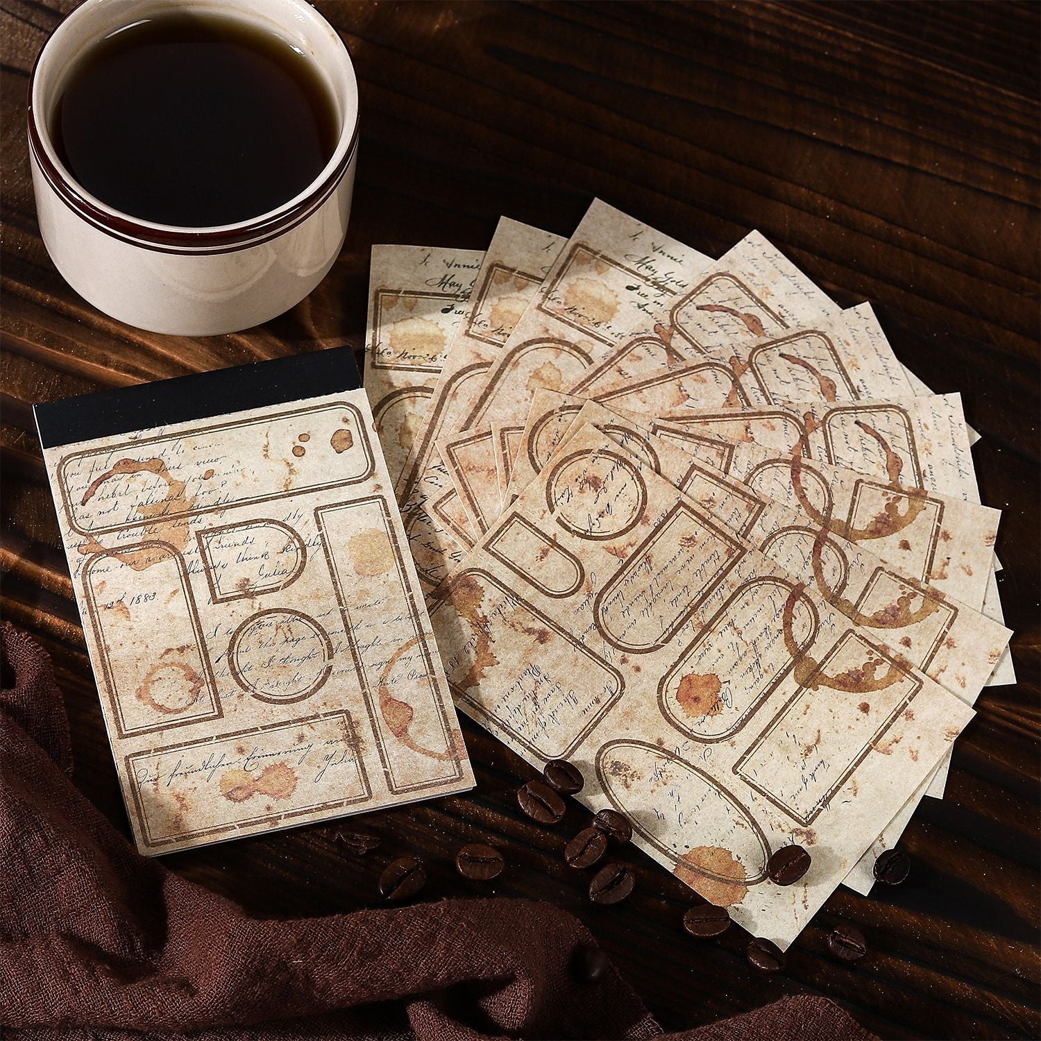 30pcs Vintage Notepad KFRJ