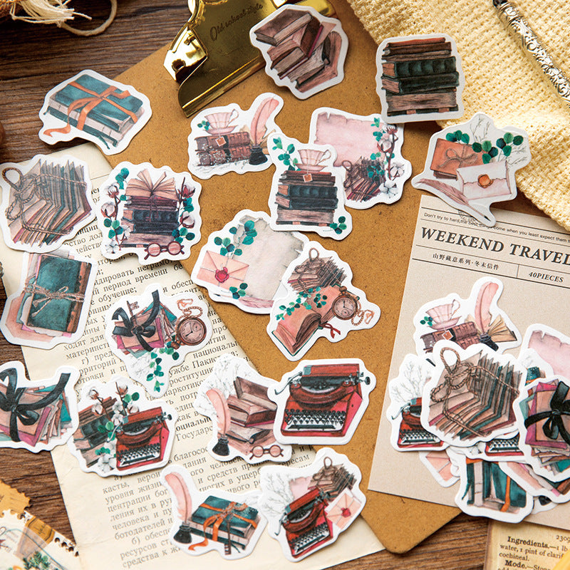 40pcs Scrapbook Stickers SYCY