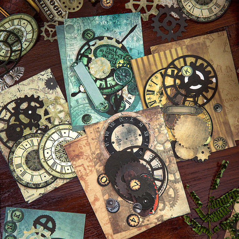 25pcs Vintage Scrapbook Paper Supplies SGCL