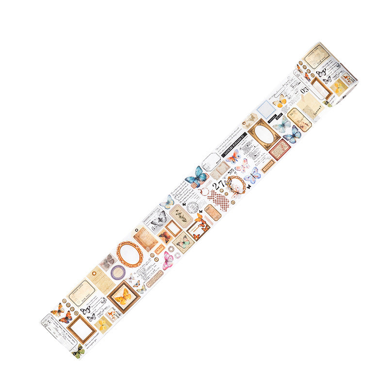 1 Roll Vintage Washi Tape FGBWG