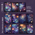 30 Pcs Galexy Scraobook Paper SWXK
