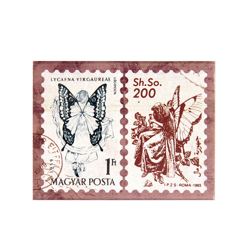 30pcs Postage Stamp Stickers LMQX