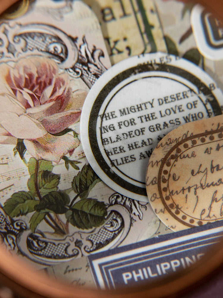 1008pcs Vintage Label Stickers BQHYL
